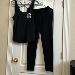 PINK vs legging and tank